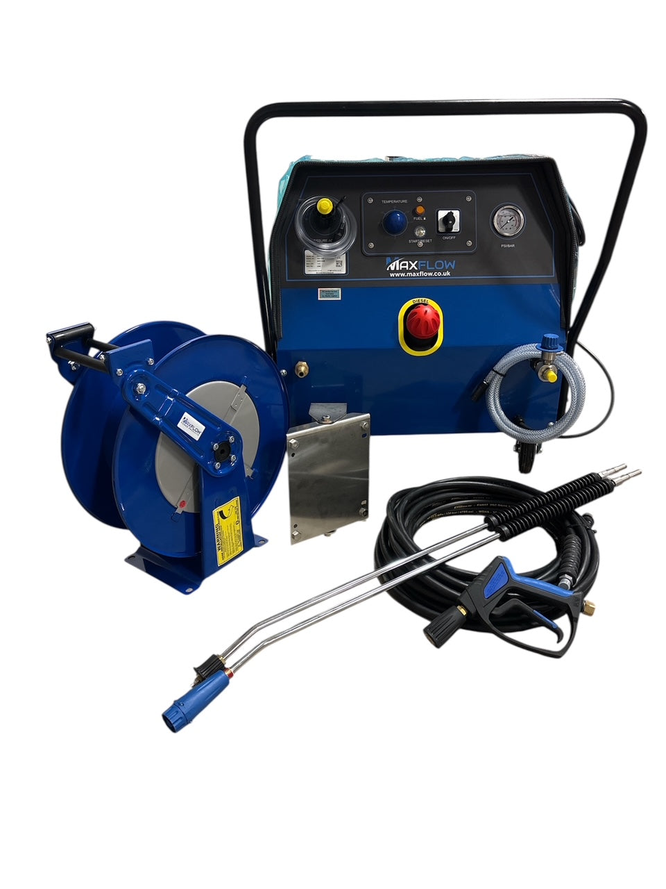 Maxflow H Series Hotwash on Single Reel System