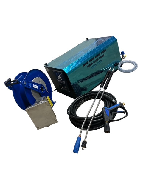 Maxflow Wall Mounted Cold-Wash on Single Reel System