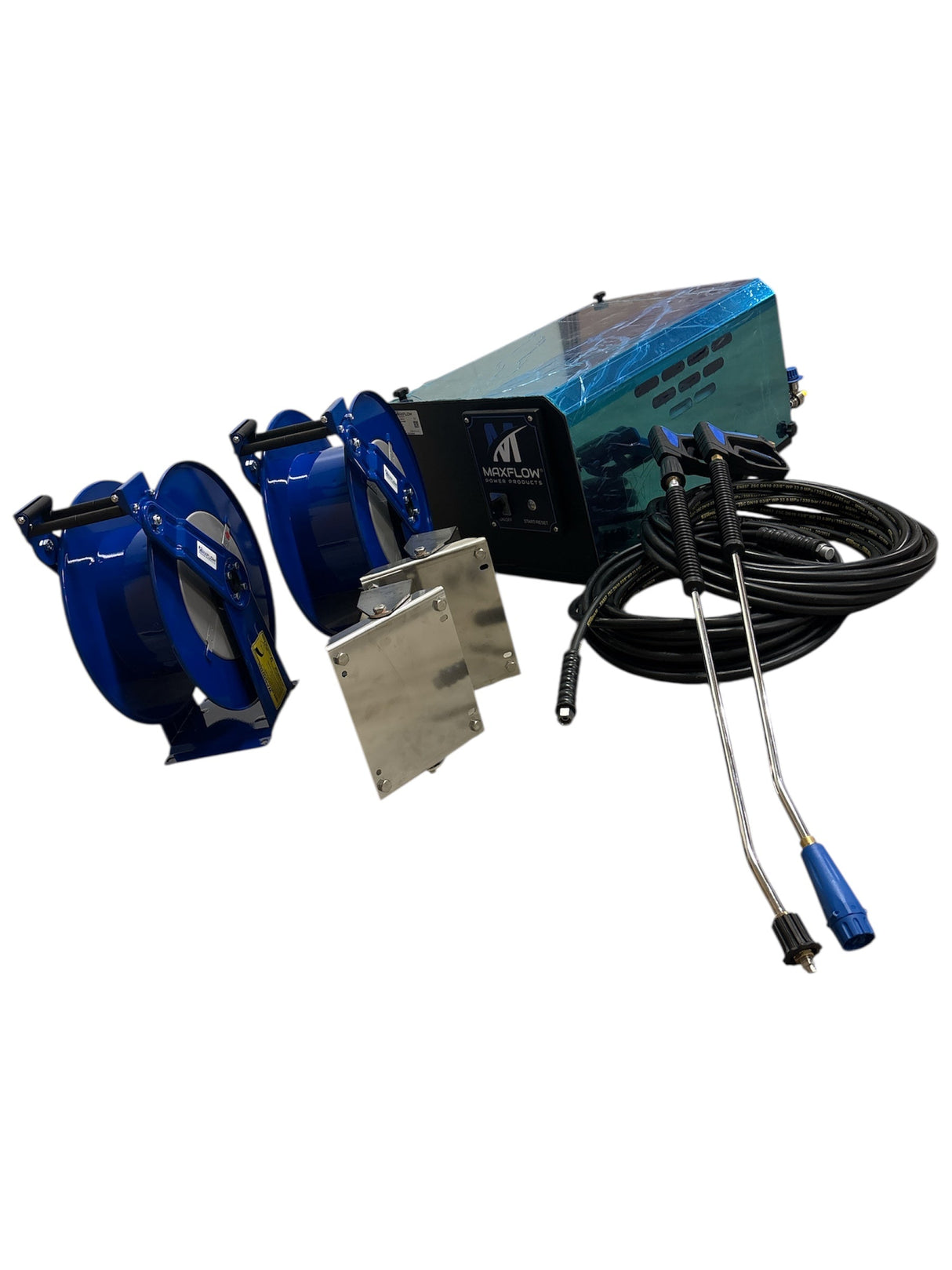 Maxflow Wall Mounted Cold Wash on Twin Reel System