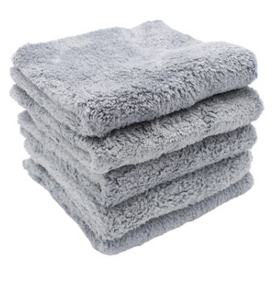 Polish Silver 500gsm Edgeless Microfiber (5 Pack)