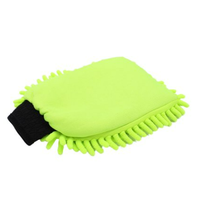 Rasta Microfiber Wash Mitt (Green)
