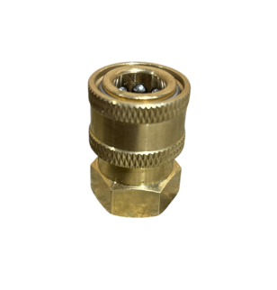 High Pressure Medium Quick Release Coupling - 3/8" Female Thread