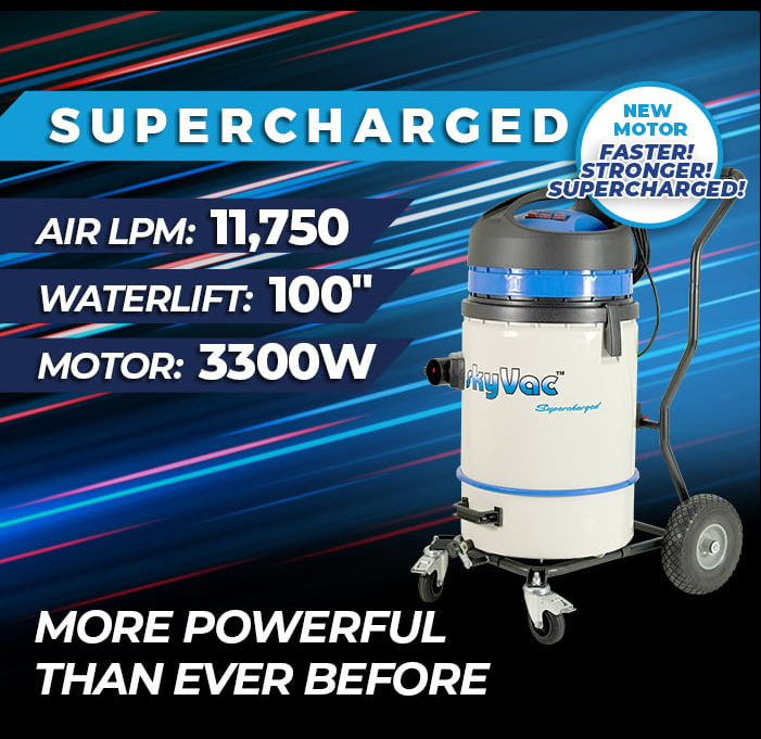 SkyVac Supercharged Commercial Plus Package