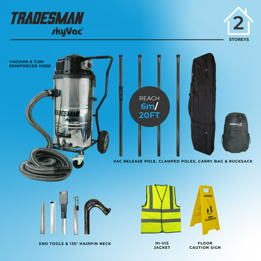 SkyVac Tradesman Package