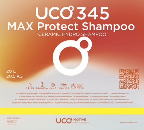 UCO 345 Max Protect Shampoo 5Ltr