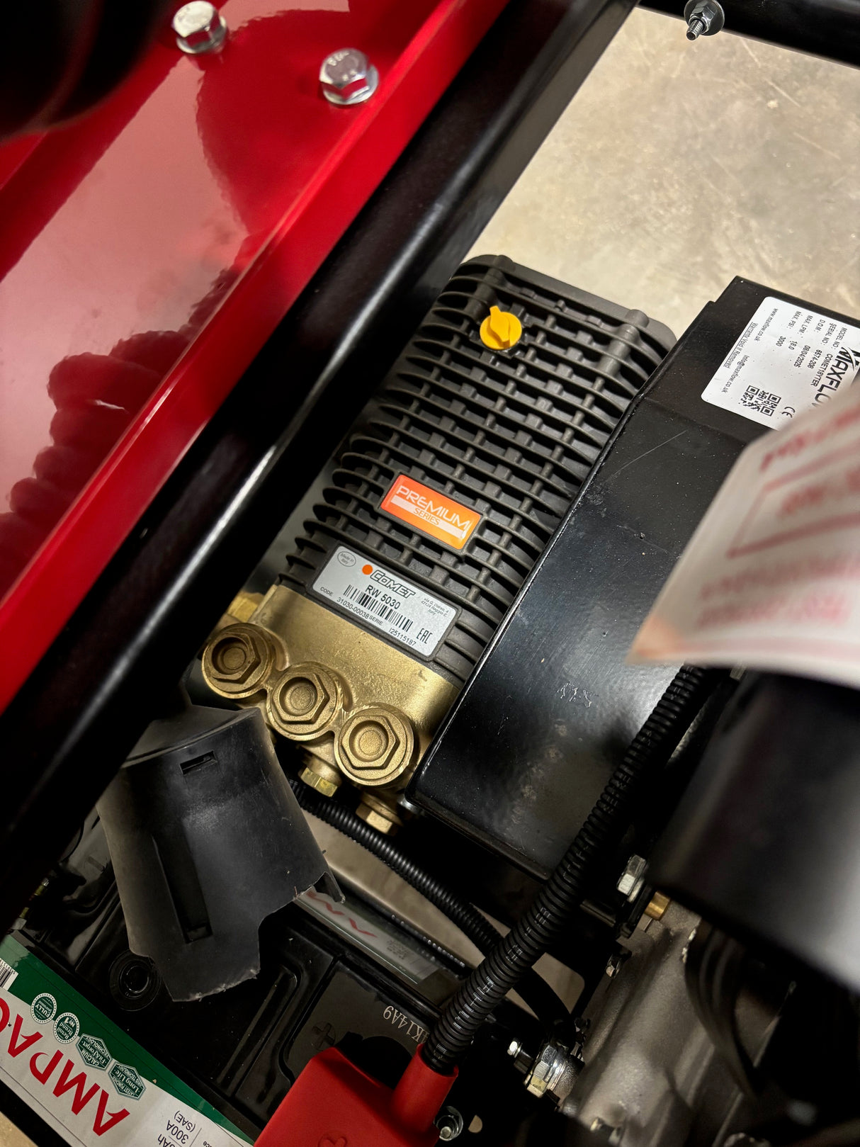 Yanmar L100-V 18Lpm / 3000Psi Diesel Pressure Washer with Reel