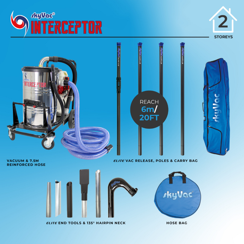 SkyVac Gutter Vacuums