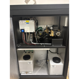 Maxflow Cabinet Hotwash on Twin Boom System