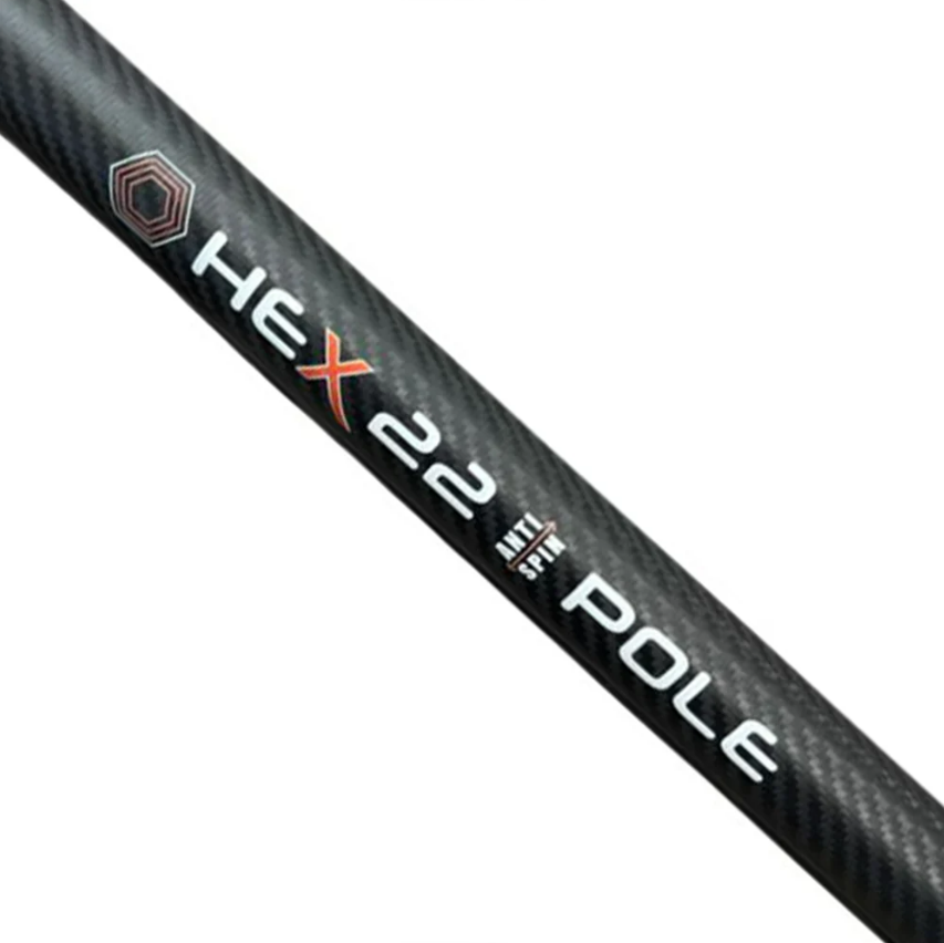 22Ft Full Carbon Anti-Spin Hex Pole