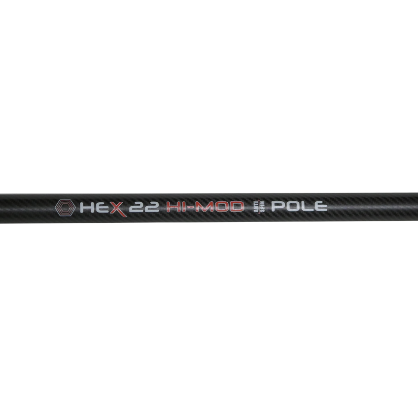 22Ft Hi-Mod Carbon Anti-Spin Hex Pole