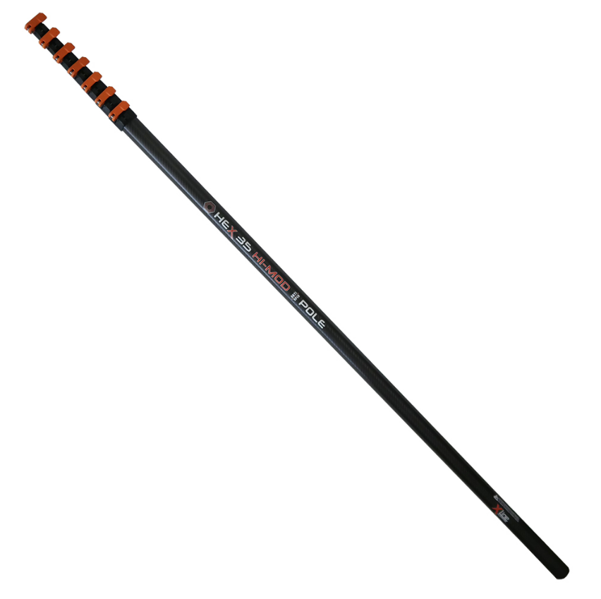 35Ft Hi-Mod Carbon Anti-Spin Hex Pole