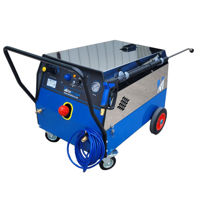 Maxflow H40I Single Phase 14Lpm Industrial Hot Wash (Interpump Pump)