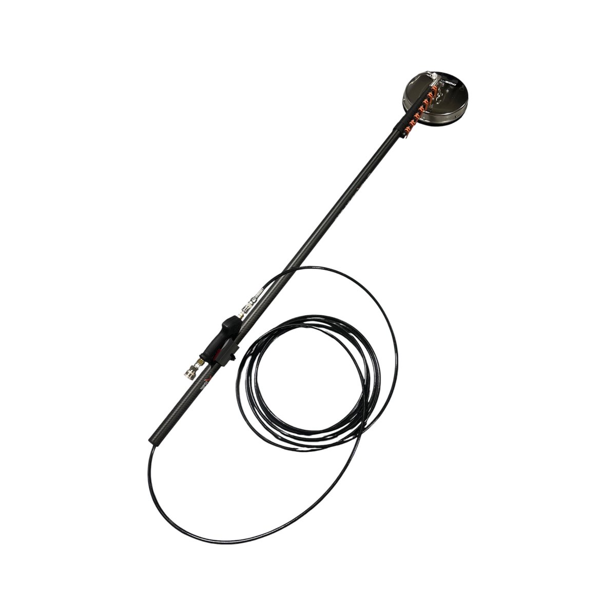 Full Carbon Hex Roof Cleaning Pole - Mosmatic