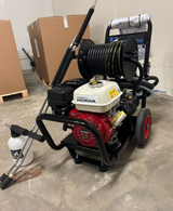 Honda GX200 Gearbox Drive Pressure Washer - Foam & Turbo Lance Bundle