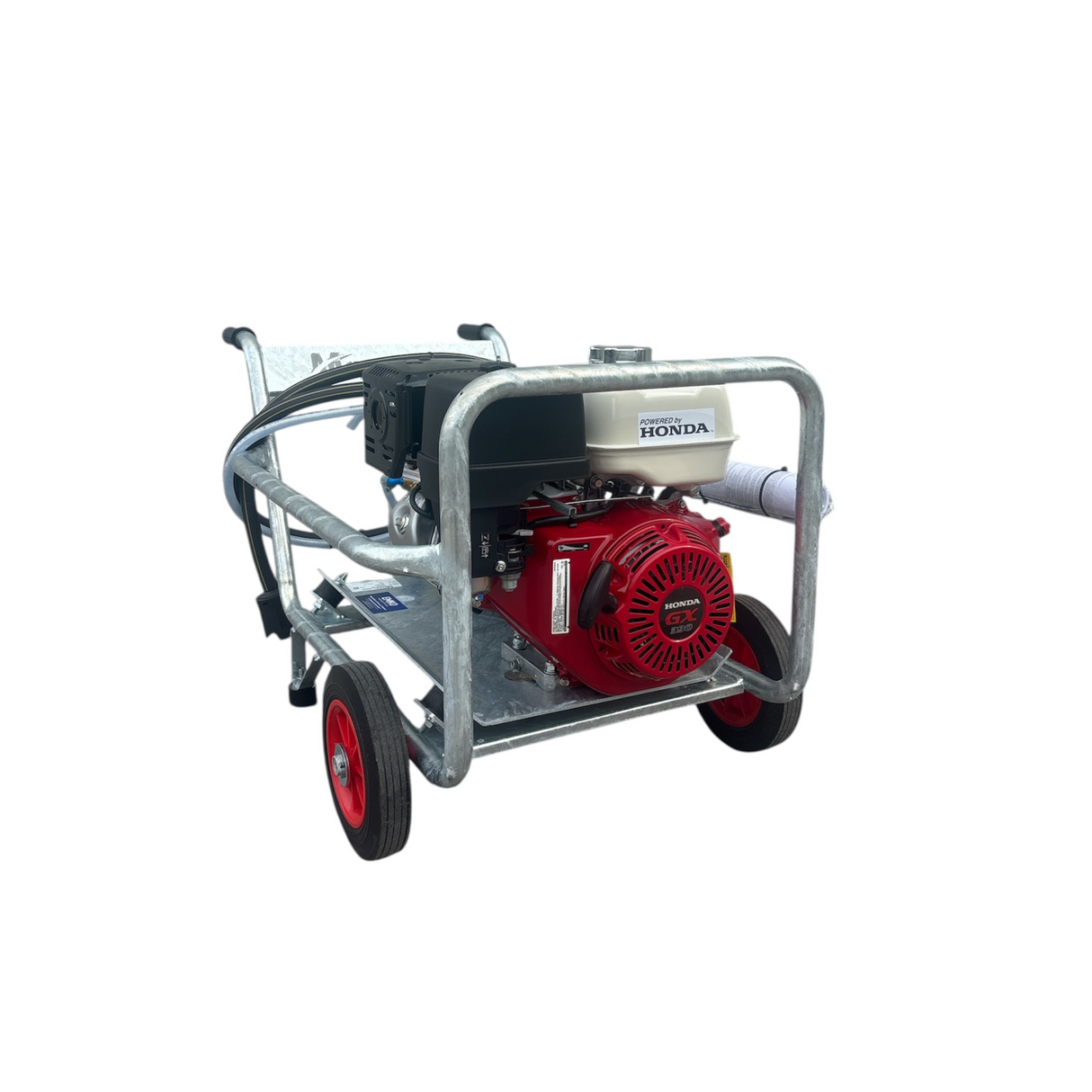 Honda GX390 21Lpm / 3000Psi Petrol Pressure Washer - Galvanized Frame