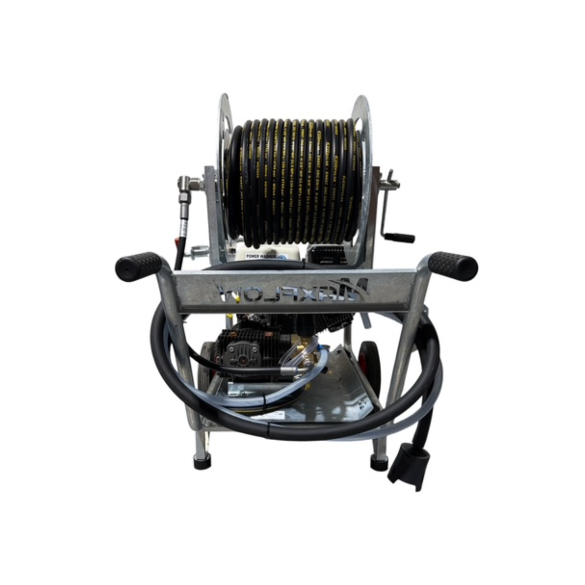 Honda GX390 21Lpm / 3000Psi Petrol Pressure Washer - Fully Galvanized Frame & 40Mtr Reel - Comet Pump