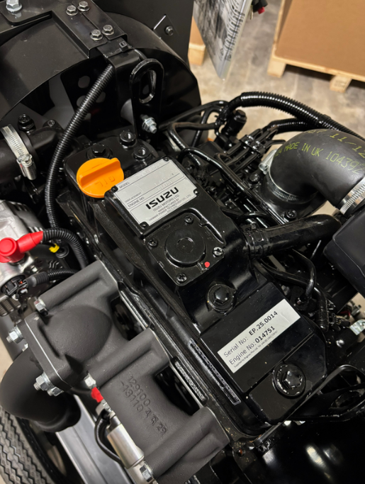 ISUZU 3 Cylinder 40Lpm Twin Lance Industrial Diesel Pressure Washer