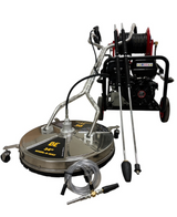 Loncin G420 24Lpm Pressure Washer with Reel - 24" Surface Cleaning Kit
