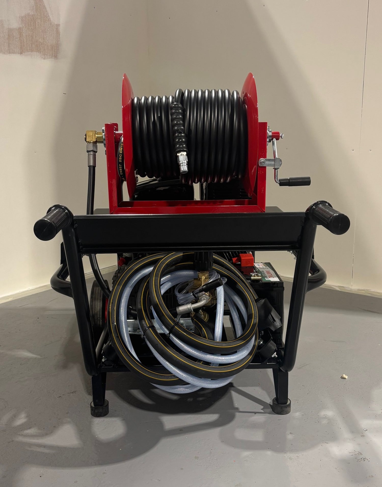 Loncin G420 24Lpm Electric Start Petrol Pressure Washer with Reel