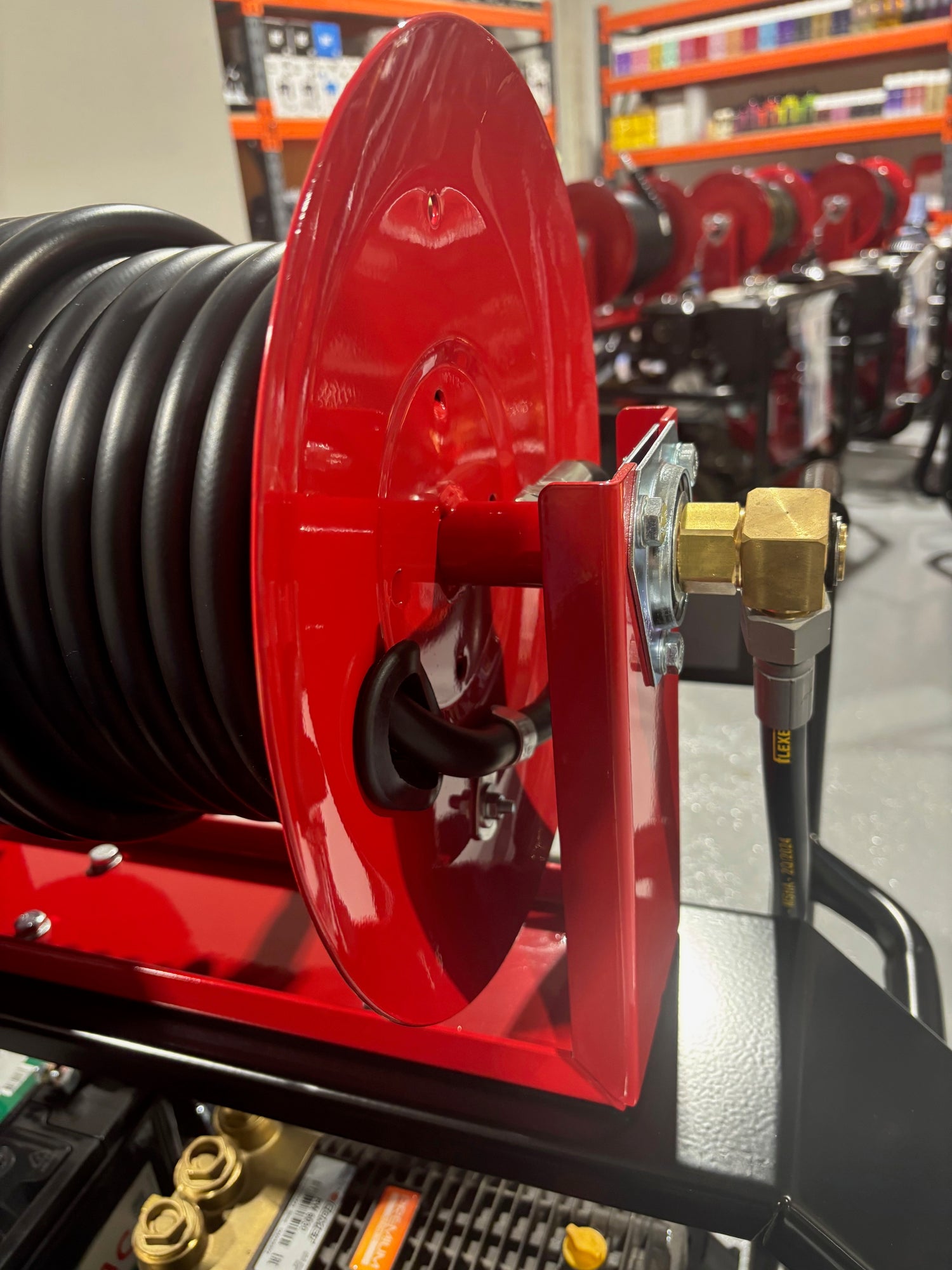 Loncin G420 24Lpm Electric Start Petrol Pressure Washer with Reel