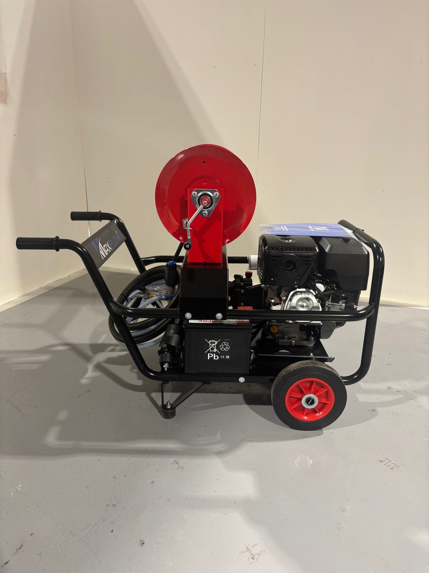 Loncin G420 24Lpm Electric Start Petrol Pressure Washer with Reel