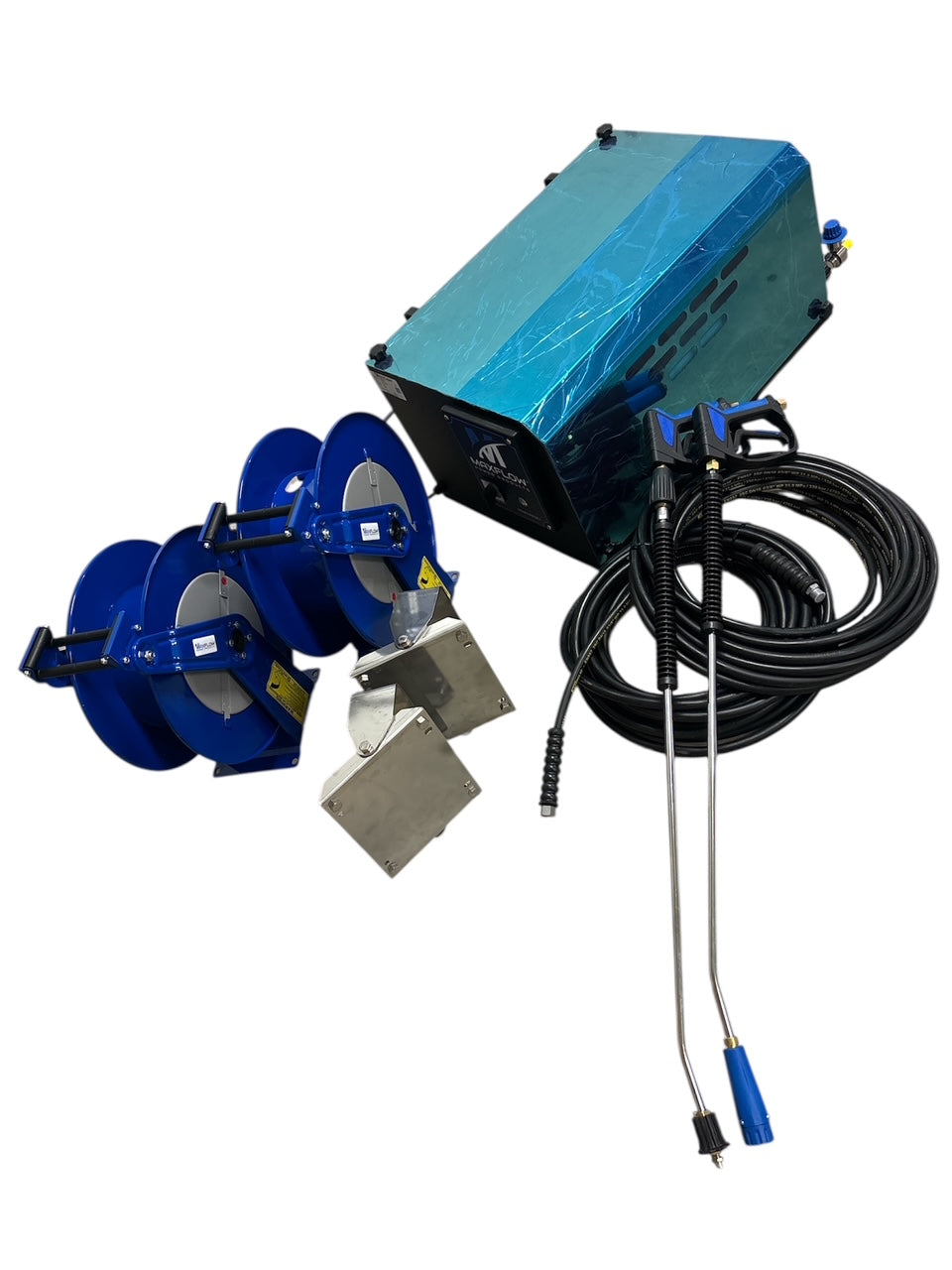 Maxflow Wall Mounted Cold Wash on Twin Reel System