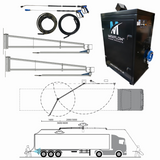 Maxflow Cabinet Hotwash on Twin Boom System