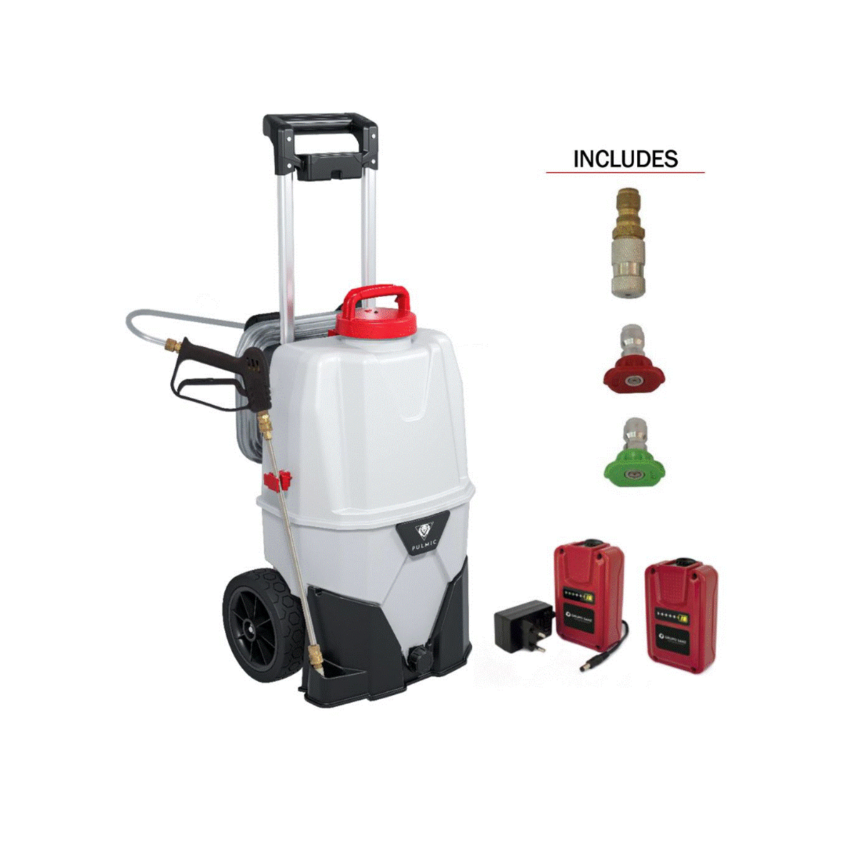Pulmic Industrial 35 Battery-Powered Wheeled Sprayer
