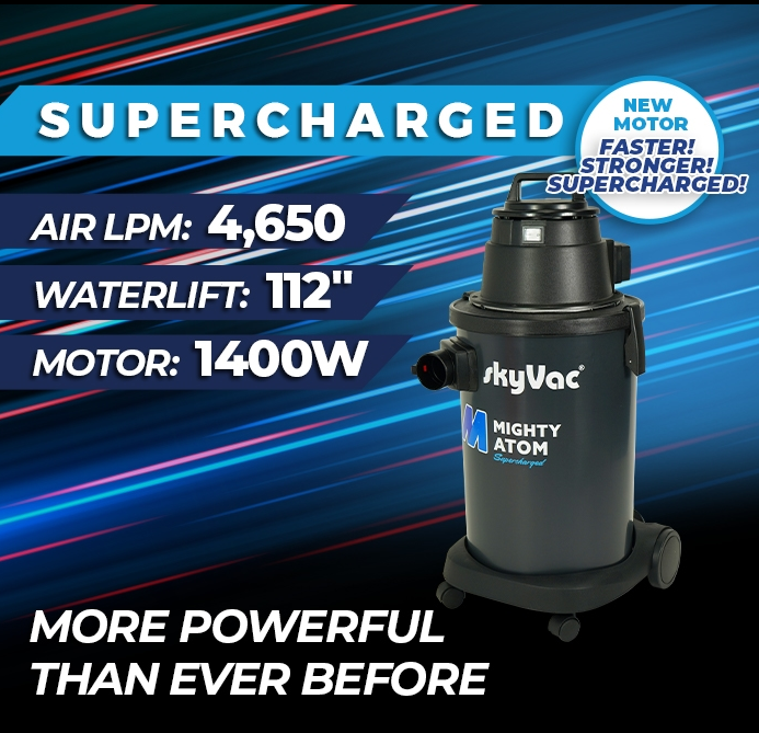 SkyVac Supercharged Mighty Atom Package