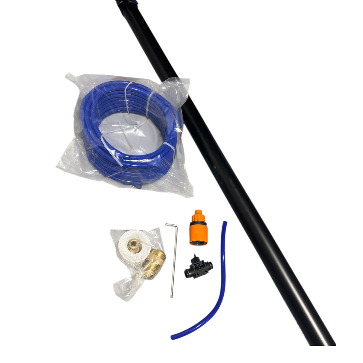 Solar Panel Wash Brush - 10Mtr Reach with 20" Filter