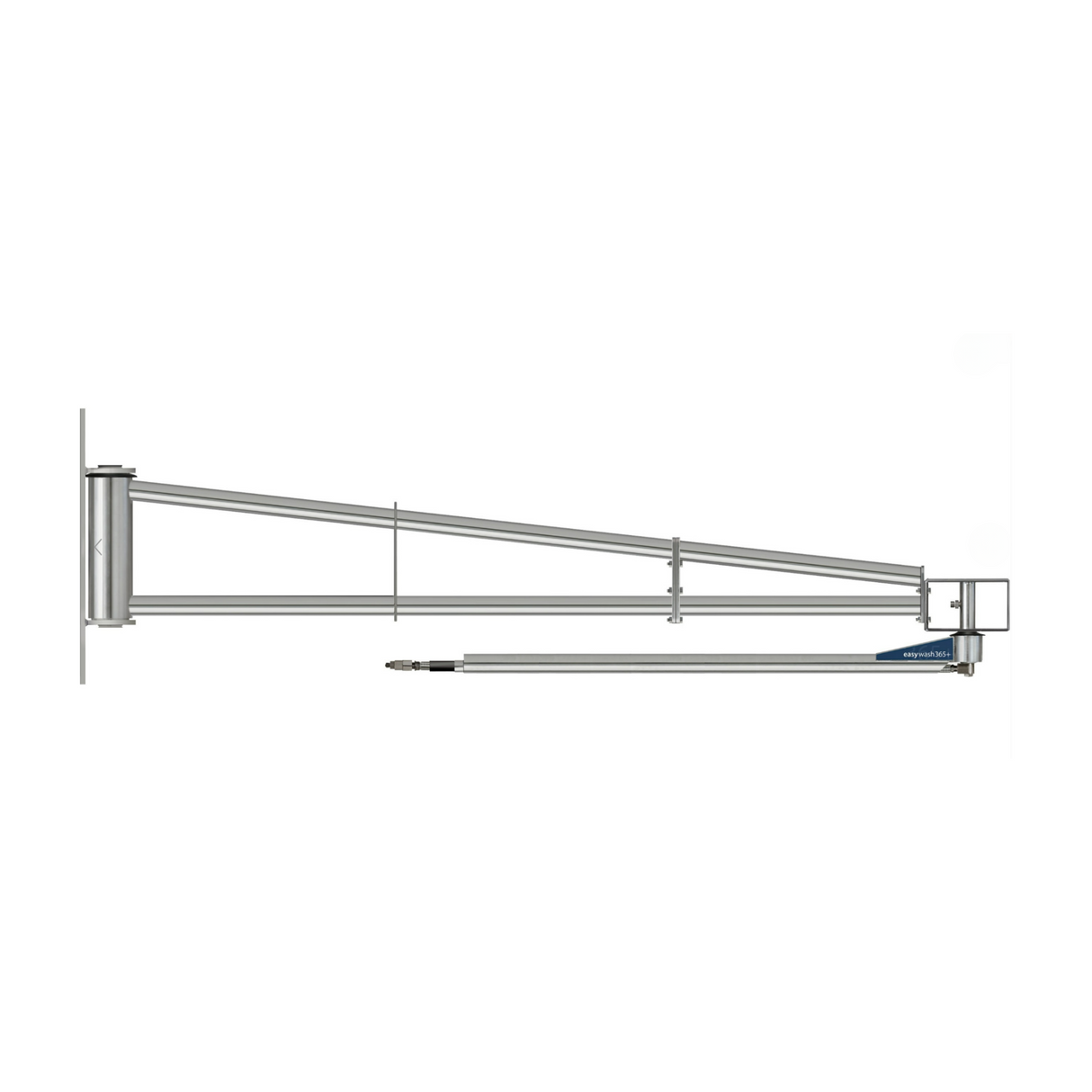 EasyWash365+ Professional Truck Wash Bay Wall Mounted Wash Boom — 4600mm
